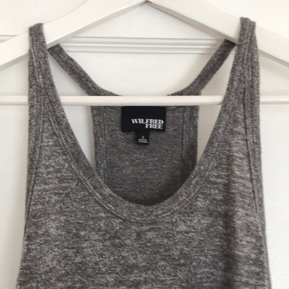 Wilfred free grey tank top razor back - Picture 5 of 9